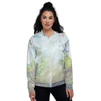 Unisex Bomber Jacket - Tiding - Thumbnail 2