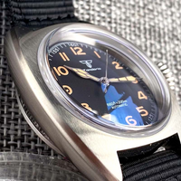 Tandorio Mens watches 36mm dial NH35A mechanical movt 20bar luminous causal business wristwatch T110 - Thumbnail 8