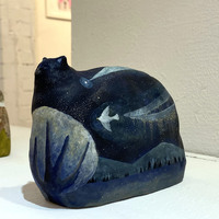 RESERVED for Marisa: "The Last Magic" Original Clay Sculpture by Ame to Mori - Thumbnail 2