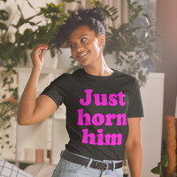 Just Horn Him - Women's Short-Sleeve T-Shirt - Thumbnail 2