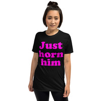Just Horn Him - Women's Short-Sleeve T-Shirt - Thumbnail 4