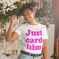 Just Card Him - Women's Short-Sleeve T-Shirt - Thumbnail 2