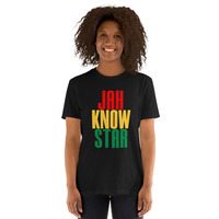 Jah Know Star - Short-Sleeve Unisex T-Shirt - Thumbnail 1