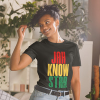 Jah Know Star - Short-Sleeve Unisex T-Shirt - Thumbnail 3