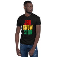 Jah Know Star - Short-Sleeve Unisex T-Shirt - Thumbnail 4