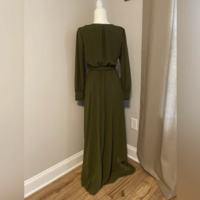Casual Bridesmaid Dresses with Sleeves - Thumbnail 1