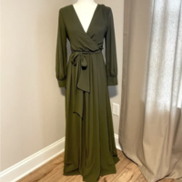 Casual Bridesmaid Dresses with Sleeves - Thumbnail 2