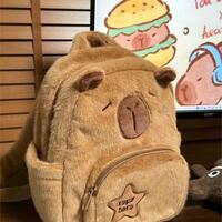Kawaii Capybara Furry Backpack - Thumbnail 3
