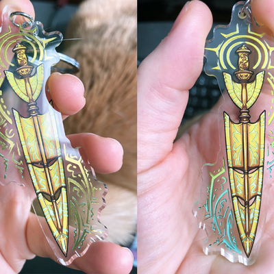 Dragon blade | roe's lance | sq comic acrylic charms