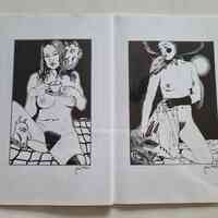 "Diabeł i Kobieta" (Devil & Woman) by Andrzej Mleczko  - Thumbnail 1