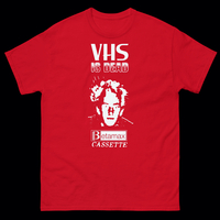 POSER-ROT VIDEO CASSETTE TEE / VHS IS DEAD BETAMAX CASETTE TEE - Thumbnail 1