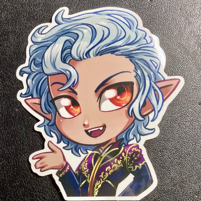 Astarion peeker sticker 