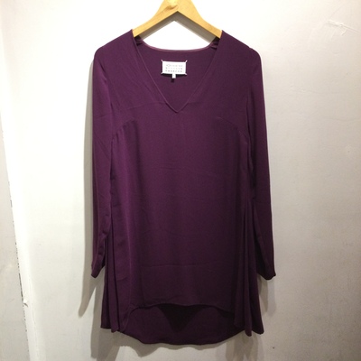 Martin margiela 1 purple tunic