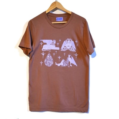 Lavender teardrop tee