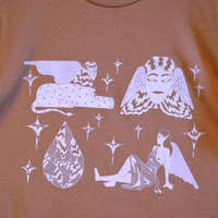 lavender teardrop tee - Thumbnail 1