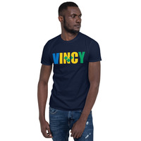 Vincy (St. Vincent) - Short-Sleeve Unisex T-Shirt - Thumbnail 4