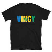 Vincy (St. Vincent) - Short-Sleeve Unisex T-Shirt - Thumbnail 5