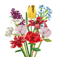 Custom Brick DIY hand Crafts Flower Minifigures Action Figures Building Block DIY Custom Building Brick  - Thumbnail 7