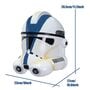 PVC Material SW Mando Helmet Sith Jet Troopers Darth Vader Clone Troopers Helmet Full Head Mask Collectible-1