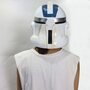 PVC Material SW Mando Helmet Sith Jet Troopers Darth Vader Clone Troopers Helmet Full Head Mask Collectible-3