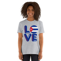 Love - Cuba - Short-Sleeve Unisex T-Shirt - Thumbnail 1
