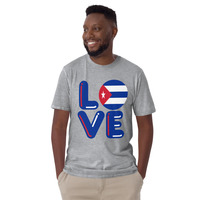 Love - Cuba - Short-Sleeve Unisex T-Shirt - Thumbnail 2
