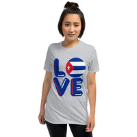 Love - Cuba - Short-Sleeve Unisex T-Shirt - Thumbnail 5