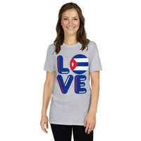 Love - Cuba - Short-Sleeve Unisex T-Shirt - Thumbnail 6