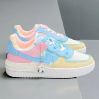 CUTE PASTEL COLOR SNEAKERS ( 1 PAIR FREE SOCKS AS COVER PIC ) - Thumbnail 1