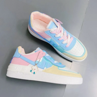 CUTE PASTEL COLOR SNEAKERS ( 1 PAIR FREE SOCKS AS COVER PIC ) - Thumbnail 3