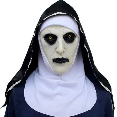 The nun mask, halloween scary mask, scary halloween masks for-adults scary halloween mask, scary masks for-adults
