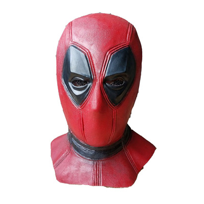 Dead mask,wade wilson mask for halloween,latex superhero dp helmet props dead costume full head masks