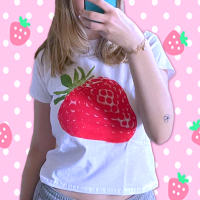 STRAWBERRY BABY TEE