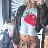 STRAWBERRY BABY TEE - Thumbnail 1