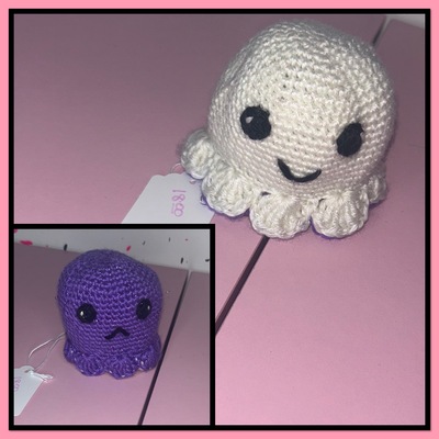 Crochet baby flip octo