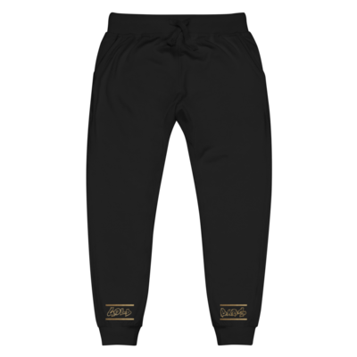 Street style fleece sweatpants