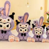 Undercover Kuromi In Bunny Stuffed Animal  Plush Toy - Thumbnail 3