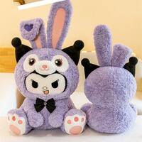 Undercover Kuromi In Bunny Stuffed Animal  Plush Toy - Thumbnail 5