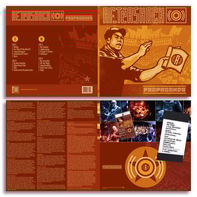 Aftershock "propaganda" 2x lp - dhr version