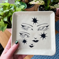 Handmade Ceramic Plate - Thumbnail 1