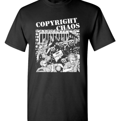 Copyright chaos - t shirt