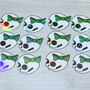 Cutie Skull Holo Stickers - Thumbnail 1