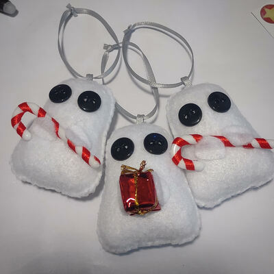 Holiday spirits ornaments