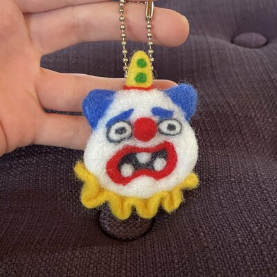 Clown Keychain