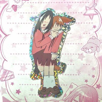 Chiyo & osaka holographic sticker