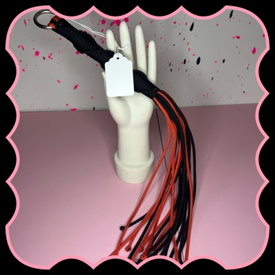 Black and orange flogger 