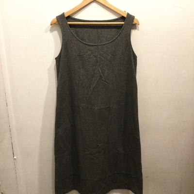 Comme des Garçons grey wool dress 