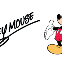28 vector images Mickey Mouse + signature + logo - in vector format / 28 imagenes vectoriales con diferentes posturas del Ratón + firma + logo - Thumbnail 2