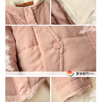 New fashionable solid color cotton jacket - Thumbnail 3