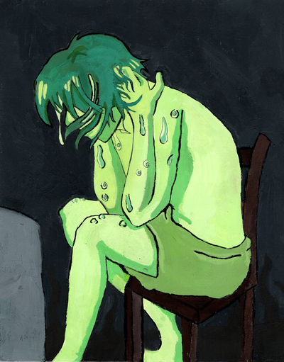 Angsted Howl Jenkins Pendragon Original Painting